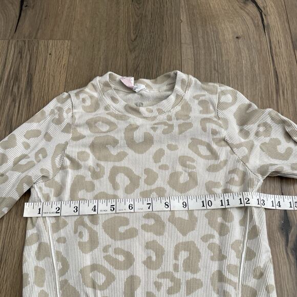 Sweaty Betty White Cream Glisten Seamless Long Sleeve Top Size UK XS US 4 - Picture 16 of 16